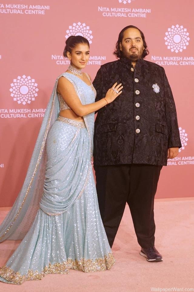 Radhika Merchant with Anant Ambani Event Picture