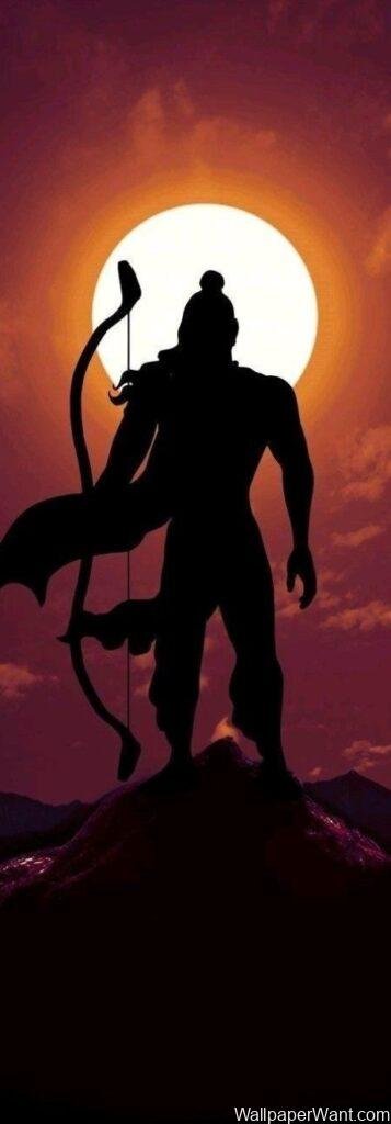 Jay Sree Ram Sunset Wallpaper