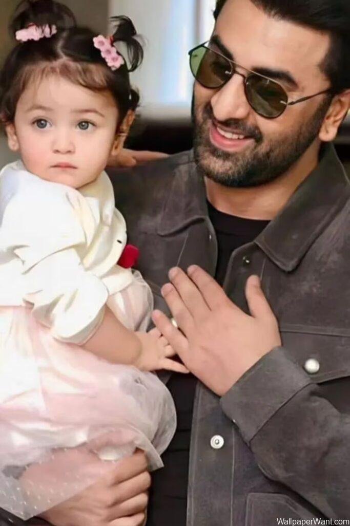 Ranbir Kpoor and Raha Kpoor
